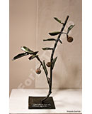 Decorative branch of Olive tree
